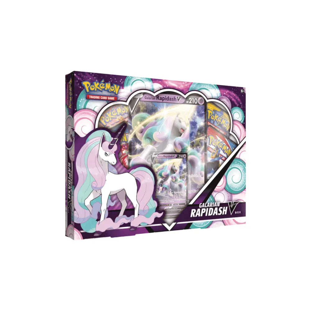 Pokémon TCG: Galarian Rapidash V Box - Doe's Cards