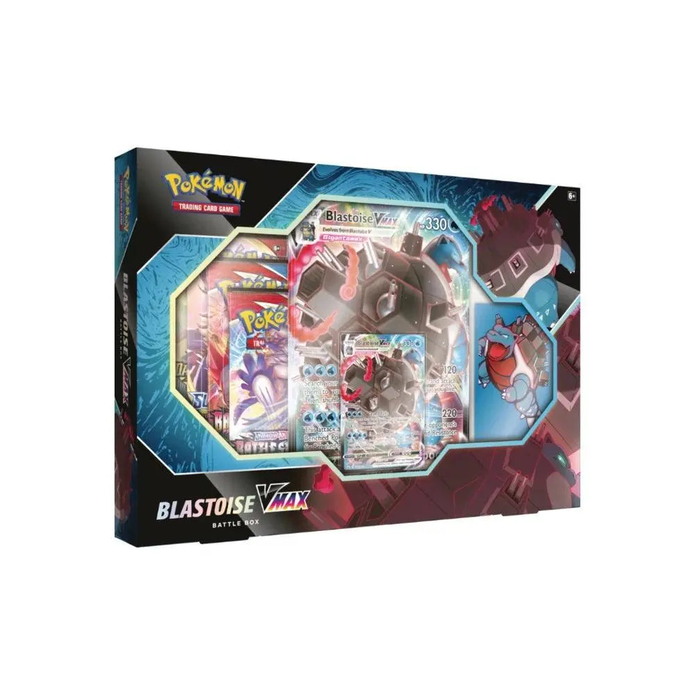 Pokemon Blastoise V Max Battle Box - Doe's Cards