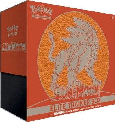 Pokemon Sun & Moon Elite Trainer Box - Solgaleo - Doe's Cards