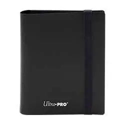 Pro Binder 4 pocket eclipse jet black - Doe's Cards