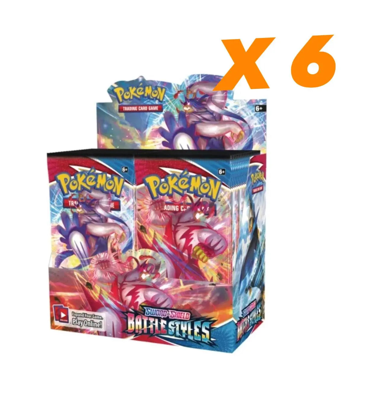 Pokemon : Sword and Shield 5 - Battle Styles booster box sealed case - Doe's Cards