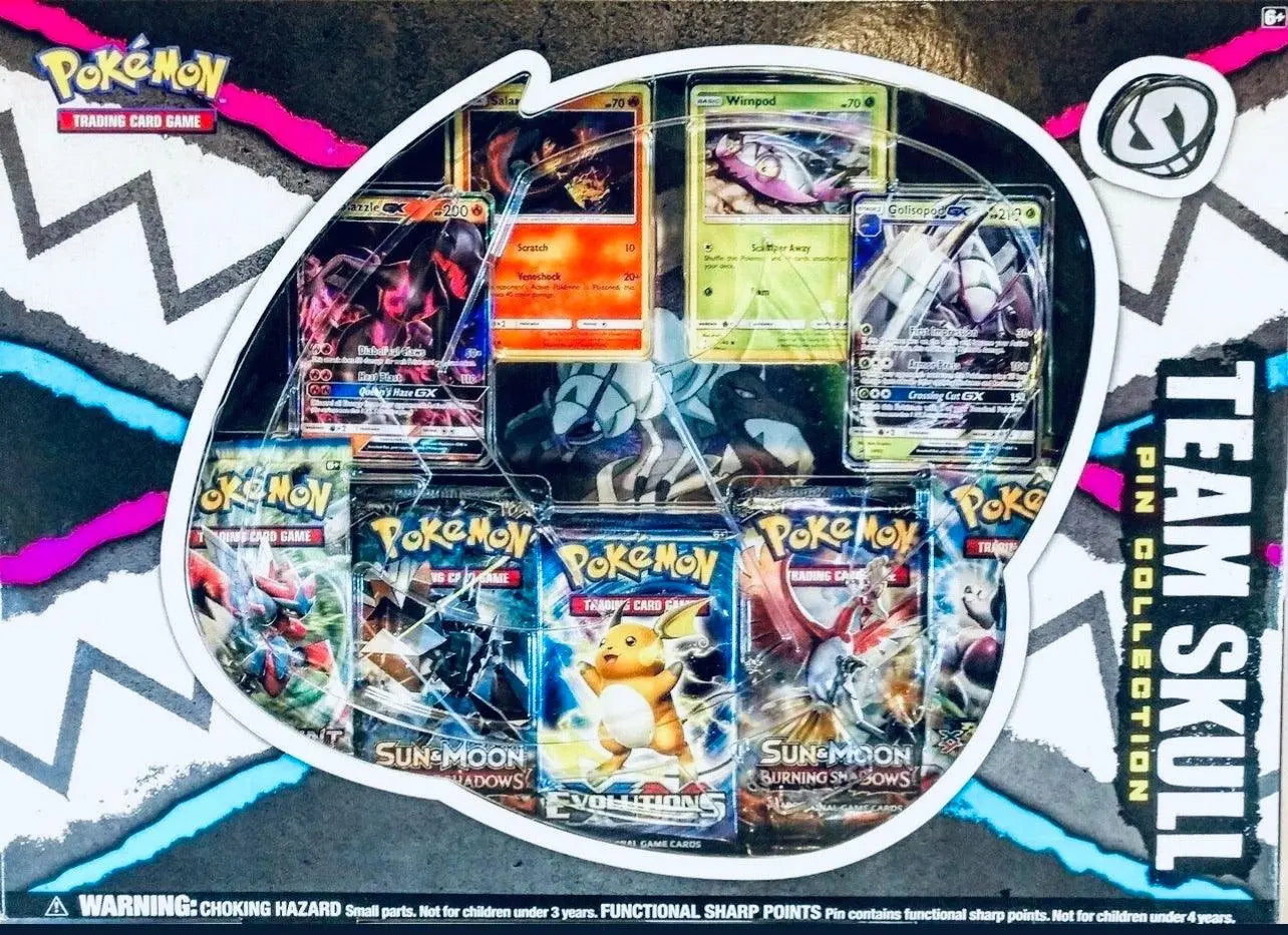 Pokémon : Team skull pin collection - Doe's Cards