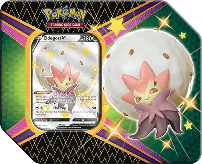Pokémon - Shining Fates - tin- Eldegoss V - Doe's Cards