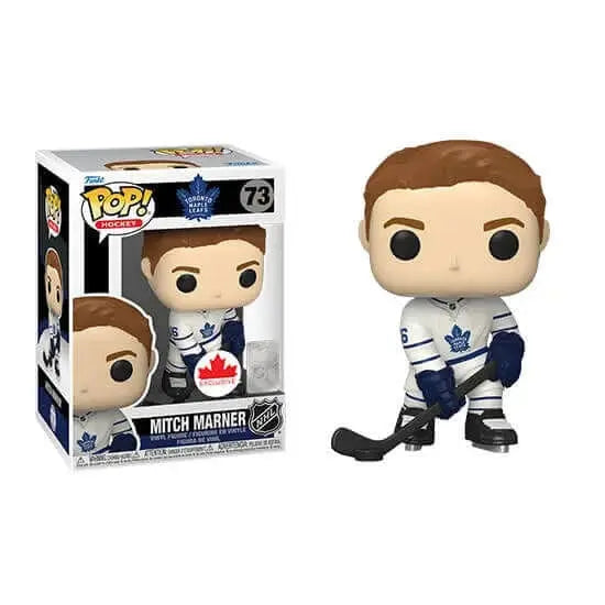 Funko Pop! NHL: Maple Leafs Mitch Marner White Uniform - Canada Exclusive - Doe's Cards