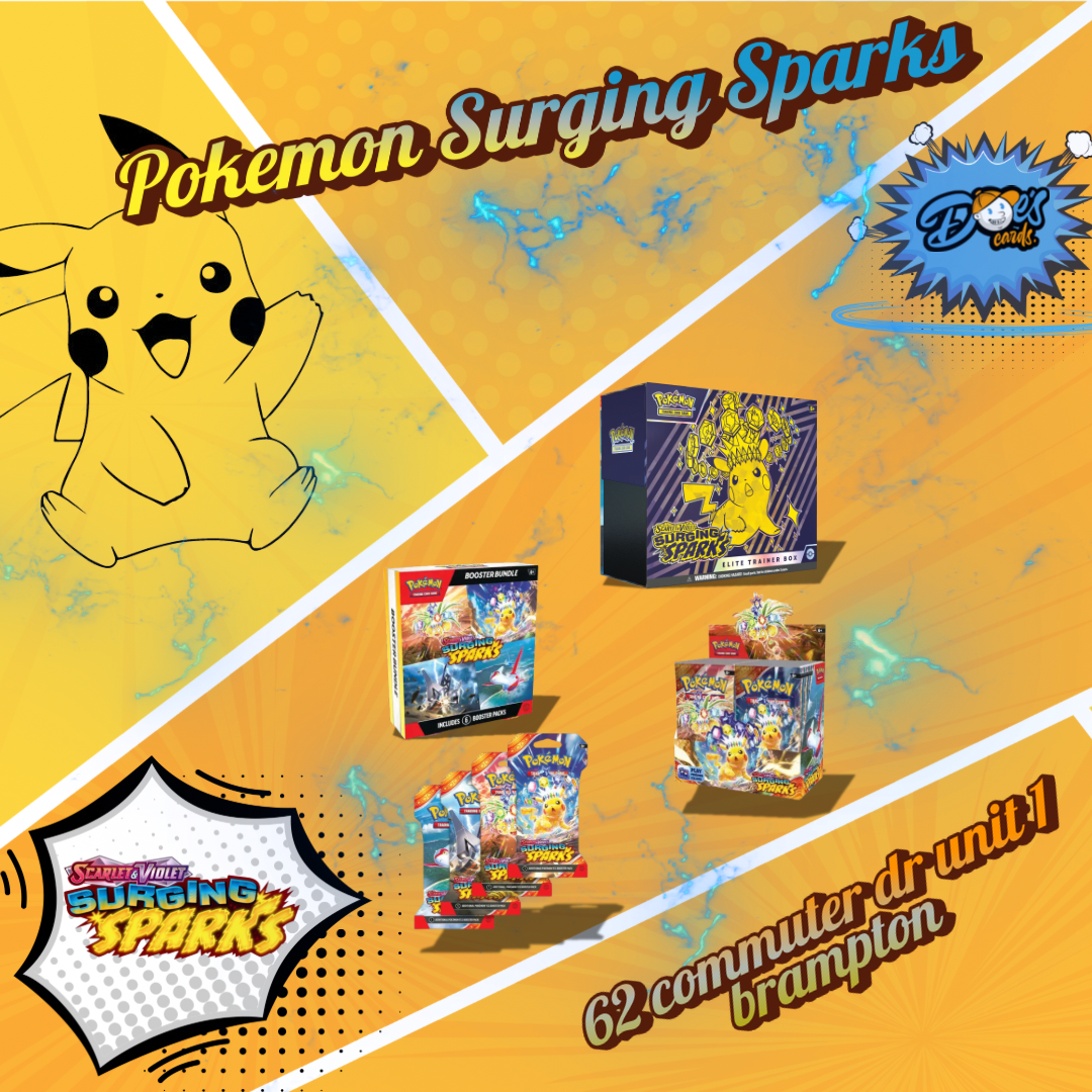 Pokemon Scarlet & Violet Surging Sparks