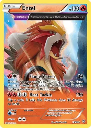 Entei (15/98) [XY: Ancient Origins] Pokémon
