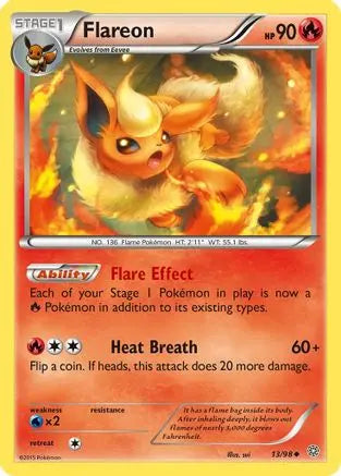 Flareon (13/98) [XY: Ancient Origins] Pokémon
