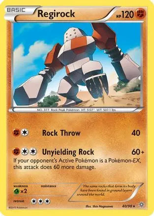Regirock (40/98) [XY: Ancient Origins] Pokémon