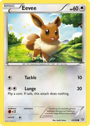 Eevee (63/98) [XY: Ancient Origins] Pokémon