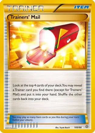 Trainers' Mail (100/98) [XY: Ancient Origins] Pokémon