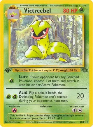 Victreebel (30/64) [Jungle 1st Edition] Pokémon