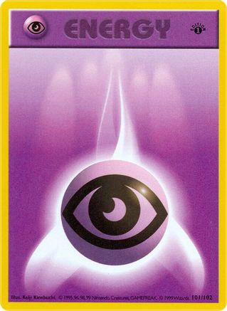 Psychic Energy (101/102) [Base Set 1st Edition]