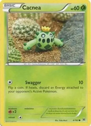 Cacnea (4/162) [XY: BREAKthrough] Pokémon