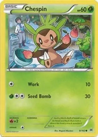 Chespin (8/162) [XY: BREAKthrough] Pokémon