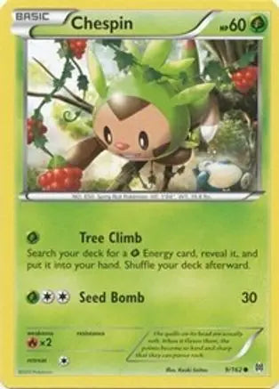 Chespin (9/162) [XY: BREAKthrough] Pokémon