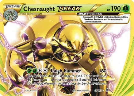 Chesnaught BREAK (12/162) [XY: BREAKthrough] Pokémon