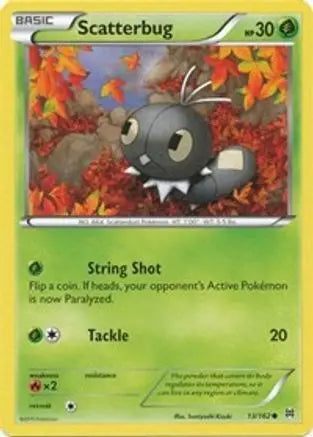 Scatterbug (13/162) [XY: BREAKthrough] Pokémon