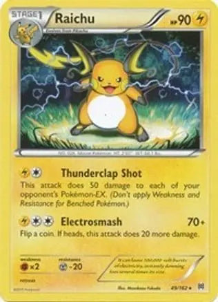 Raichu (49/162) [XY: BREAKthrough] Pokémon