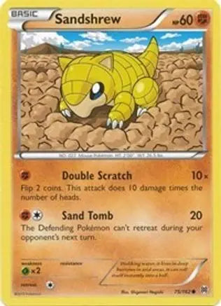 Sandshrew (75/162) [XY: BREAKthrough] Pokémon