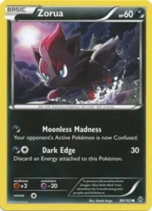 Zorua (89/162) [XY: BREAKthrough] Pokémon