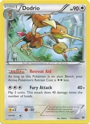Dodrio (117/162) [XY: BREAKthrough] Pokémon