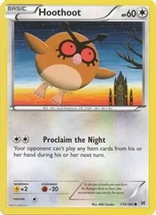 Hoothoot (119/162) [XY: BREAKthrough] Pokémon