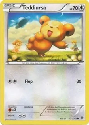 Teddiursa (121/162) [XY: BREAKthrough] Pokémon