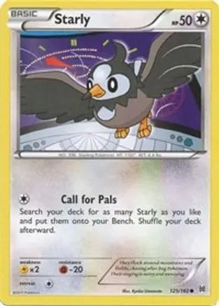 Starly (125/162) [XY: BREAKthrough] Pokémon