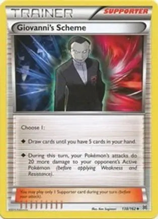 Giovanni's Scheme (138/162) [XY: BREAKthrough] Pokémon