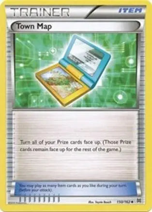 Town Map (150/162) [XY: BREAKthrough] Pokémon