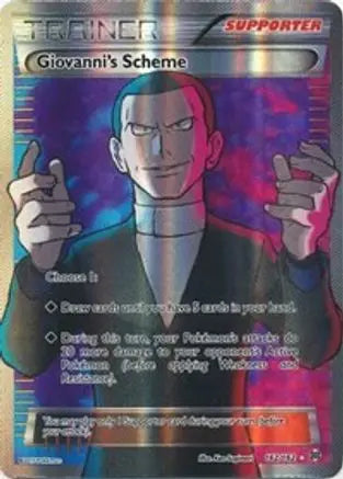 Giovanni's Scheme (162/162) [XY: BREAKthrough] Pokémon
