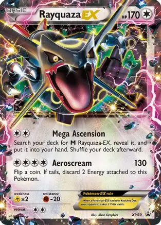 Rayquaza EX (XY69) (Shiny) [XY: Black Star Promos] Pokémon