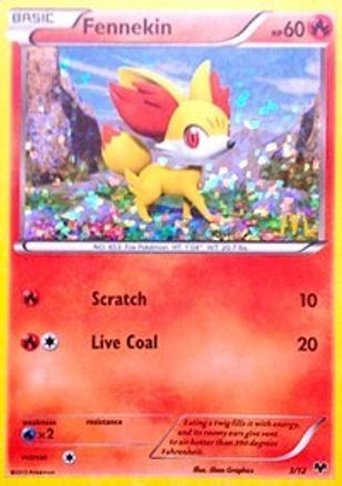 Fennekin (3/12) [McDonald's Promos: 2016 Collection]
