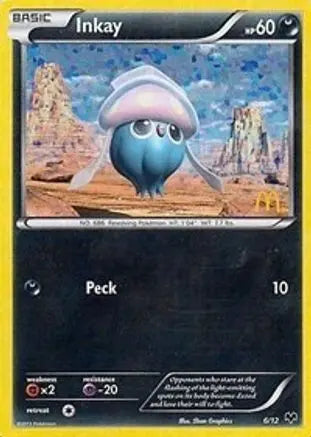 Inkay (6/12) [McDonald's Promos: 2014 Collection] Pokémon