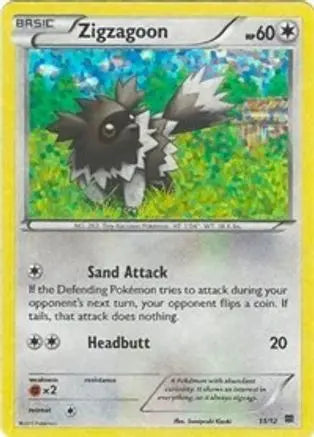 Zigzagoon (11/12) [McDonald's Promos: 2015 Collection] Pokémon