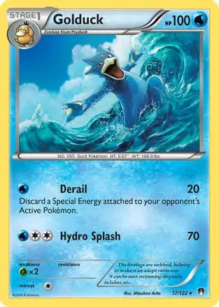 Golduck (17/122) [XY: BREAKpoint] Pokémon