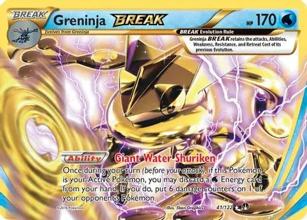 Greninja BREAK (41/122) [XY: BREAKpoint] Pokémon