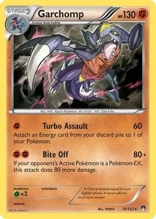Garchomp (70/122) [XY: BREAKpoint] Pokémon