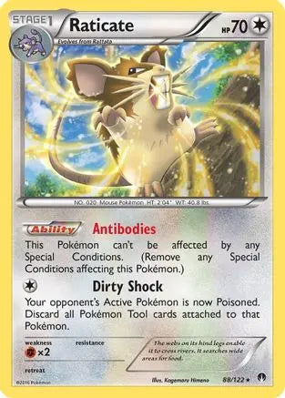 Raticate (88/122) [XY: BREAKpoint] Pokémon