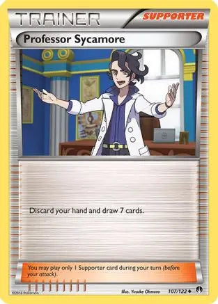 Professor Sycamore (107/122) [XY: BREAKpoint] Pokémon