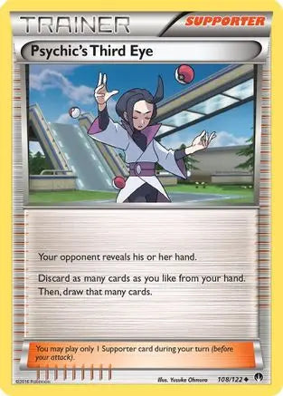 Psychic's Third Eye (108/122) [XY: BREAKpoint] Pokémon