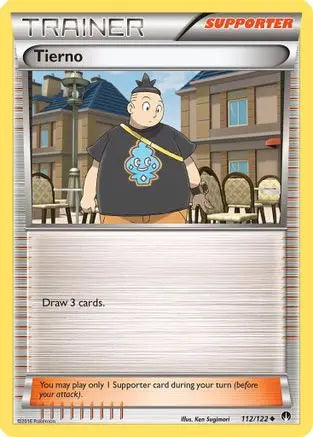 Tierno (112/122) [XY: BREAKpoint] Pokémon