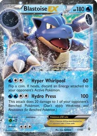 Blastoise EX (17/83) [XY: Generations] Pokémon