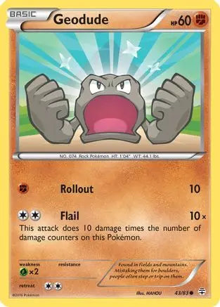 Geodude (43/83) [XY: Generations] Pokémon