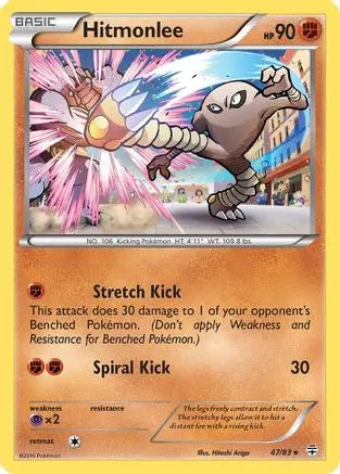 Hitmonlee (47/83) [XY: Generations] Pokémon