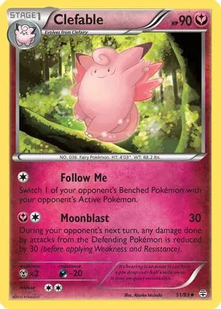 Clefable (51/83) [XY: Generations] Pokémon