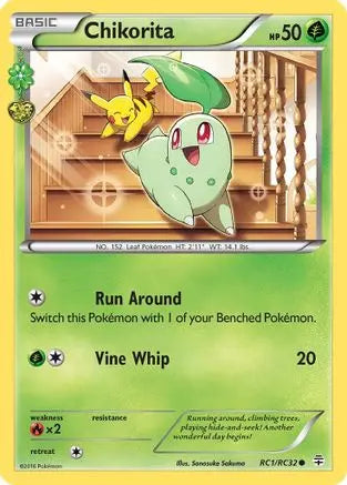 Chikorita (RC1/RC32) [XY: Generations] Pokémon