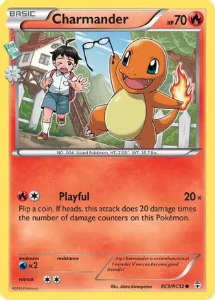 Charmander (RC3/RC32) [XY: Generations] Pokémon