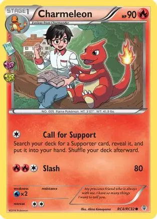 Charmeleon (RC4/RC32) [XY: Generations] Pokémon