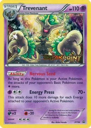 Trevenant (XY94) (Prerelease) [XY: Black Star Promos] Pokémon